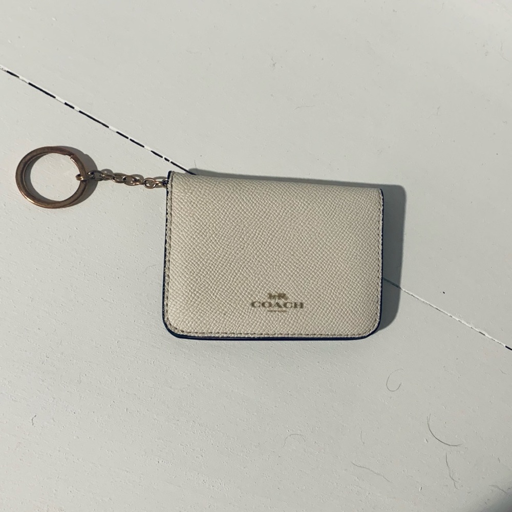 Coach Credit Card Wallet w/ Clear ID Holder